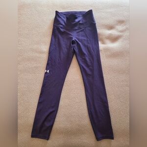 Under Armour Compression HeatGear women's XS purple Leggings 23.5" inseam